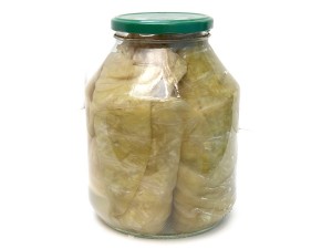 Pickled cabbage leaves, 3l